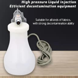 Electric Textile Spot Cleaning Gun, Textile Spray Gun with Pressure Adjustment Function, High-Pressure De-Spotting Gun