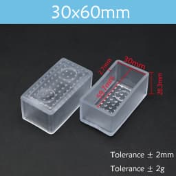 Transparent Rectangle 15-40mm Round 10-76mm Oval Chair Leg Caps Clear PVC Non-Slip Furniture Table Cover Feet Sock Protector Pad