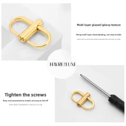 Bag chain adjustment buckle for bag strap adjustable shoulder strap shortening buckle bag accessories