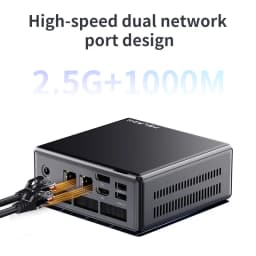 PELADN Mini PC Intel i5-12450H(up to 4.4GHz), WiFi 6/ BT5.2 3-Year Warranty Micro PC for Gaming & Office Barebone