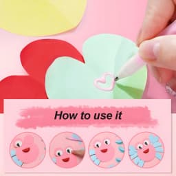 Quick Drying Color Spot Glue Pen,Quick Dry Roller for Scrapbooking,Handmade Stationery,Craft Supplies-Easy Control Precision