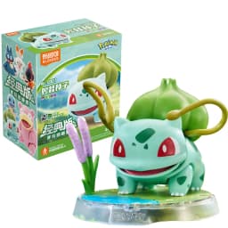 BLOKEES Pokemon Figure Pikachu Bulbasaur Squirtle Charizard Eevee Ceruledge Greninja Action Figure Toys Collect Christmas Gift