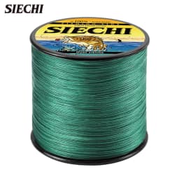 SIECHI X4 Strong 300M 500M 1000M 4 Strand Weaves PE Braided Fishing Line Multifilament Braid Wire 12LB 20LB 30LB 43LB 65LB 83LB