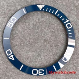38mm X 30.6mm Watch Bezel Insert Ceramic Mods Replacement Fit For 40mm Automatic GMT SUB SKX 007 Repair Accessories Case Ring