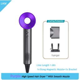 High-Speed Hair Dryer High-Power Negative Ion Hairdryers For Home Hair Salons Hair Care Hot/Cold Air Blow Dryer Free Shipping