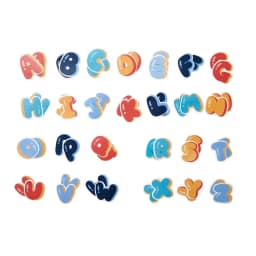 IMOON 50/52 PCS Colorful Cute Alphabet Number Decorative Sticker Self-adhesive Letters for Kids Scrapbooking Journal Supplies