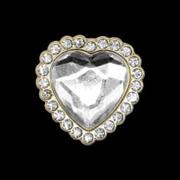 1pcs Luxury Charms for Women's Shoe Decorations Pins for Sandals Girls Female Favor Gifts Pink Shoe Chamrs Colourful Heart