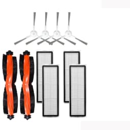 Compatible For Xiaomi Mijia Omni 2 C102CN / B101CN / B116CN / X10+ Plus Parts Accessories Roller Side Brush Hepa Filter Mop Dust