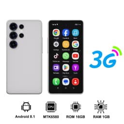 SERVO Mini Android Smartphone Built in Stylus 3G Cellular 4" Display 16GB ROM Tiny Mobile Phones Face Unlock GPS WIFI Play Store