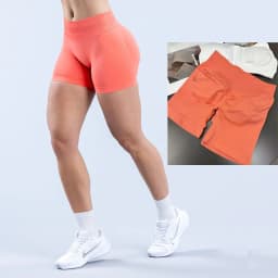 Quality Seamless Scrunch Push Up Gym Shorts Running Workout Shorts Female Yoga Leggings Women Hight Waist Sports Shorts