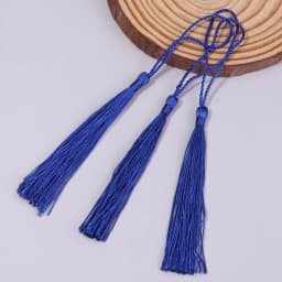 30pcs 13cm Hanging Rope Polyester Tassel Fringe Soft Flossy Tassel For DIY Bookmark Keychain Pendants Jewelry Making Accessories