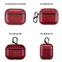 Leather PU Earphone Cover For AirPods Pro 3 2025 Case For AirPods Pro 2 2nd Pro2 Cases For AirPods 5 4 3 2 Funda Headphone Coque
