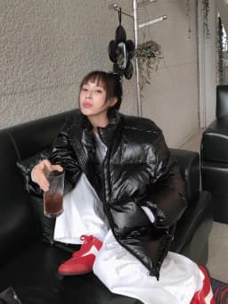 Thickened Warmth down Jacket Couple Style Princess Style Regular Fit 80% White Duck down Filling Windproof Elastic Seal Onlin...