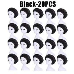 High Elastic Satin Solid Sleeping Hat Hair Care Bonnet Nightcap Multi-color Reusable Women Home Sleeping Cap Accessories