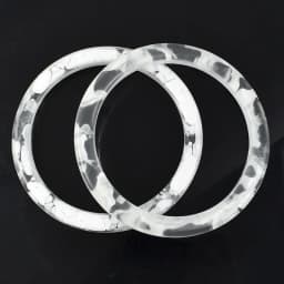 2/4Pcs 9cm Amber Plastic Bag Handle Acrylic O Ring Purse Frame Women Handbag Woven-bag Replace Handles DIY Bags Accessories