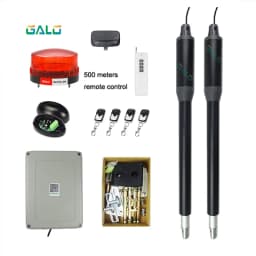 AC110V/220V to 24V Electric Automatic Strong Dual Arm Swing Gate Opener Up to 660 Lbs Hardware Driveway Door KIT