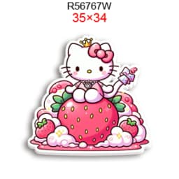 Hello Cat 10pcs/lot San Resin Planar Transparent Glitter Acrylic Flatback for Charms DIY Bow Craft Supplies Phone Case Decor