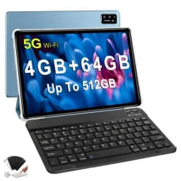 T10 10.1” Android 11 Tablet PC 4GB RAM 64GB ROM Octa-Core 1280 X 800 Pixels 5.0MP+8.0MP Cameras Type-C WIFI Bluetooth 5.0