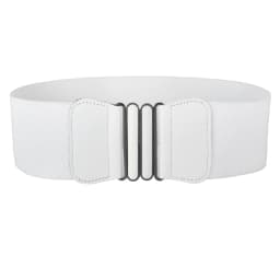 Women's Wide Belt Elastic Plus Size Vintage Buckle Waist Seal Pairing with Women Dresss weaters Jackets Sweater and Down Jackets