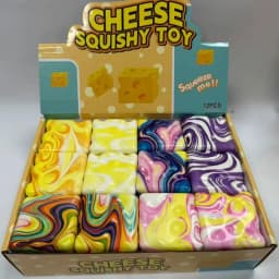 2026 Hot Butter Squishy Pu Slow Rising Squeeze Creative Multicolor Stress Relief Simulated Butter Anxiety Relief Fidget Toy