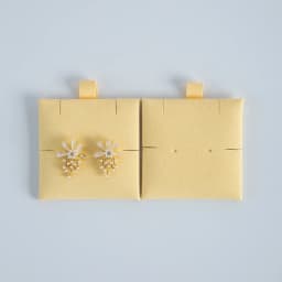 5pcs Microfiber Suede 6x6cm Jewelry Packaging Display Pads Can Personalised Earrings Necklace Bracelets Jewellery Insert Cards