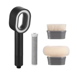 Filter Shower Head High Pressure Shower Nozzle Bathroom Shower Accessories Universal Water‑Saving Bathroom Brush Set