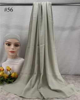 Mini Modal Hijab with Undercap Set Basic Stretchy Pullover Headscarf Thin Breathable Sunscreen Head Wrap Hijabs Scarf 165*50cm