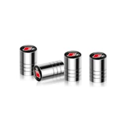 4Pcs For Audi Sports A4 B5 B6 B9 A1 A3 8L A6 C5 C7 Q3 Q5 Q7 Car Tire Tyre Valve Dust Caps Stem Covers Car Wheel Air Valve Cover
