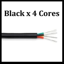 1/5/10M Sq 0.3 0.5 0.75 1 1.5 2 2.5 4 6mm Ultra Silicone Rubber Cable 2 3 4Cores Insulated Flexible Copper High Temperature Wire
