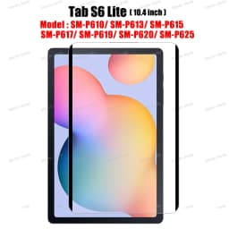 Paper Magnetic Like Screen Protector For Samsung Galaxy Tab S6 Lite S7 S9 Fe A9 Plus s8 Ultra A7 Lite A8 Reusable No Glass