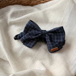 Fabric Bow Banana Clip for Women, Large Size, High-End Feel, Half-Up Hair Claw Clip, Full Back Hair Clip, Twist Vertical Clip