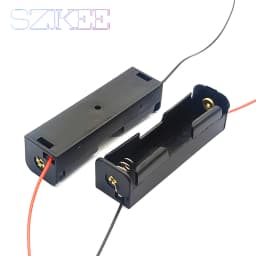 18650 Parallel 1/2/3/4/18650 Battery Holder 18650 Storage Box Case 18650 Parallel Battery Box 3.7V