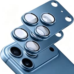 NNBILI 2Pcs For IPhone 18 Pro Max Camera Lens Protector - Premium 9H Tempered Glass With Strong Adsorption Case-Friendly Design