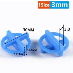 50/100/500Pcs Porcelain Tile Spacers Clips Wedge Ceramic Leveling System Floor Wall Tile Gap Leveling System Construction Tools