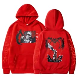 Black Clover Anime Clothes Asta Printed Men Women Hoodies Plus Size Sweatshirt Comfortable Sweatshirt Harajuku Uisex Streetwear