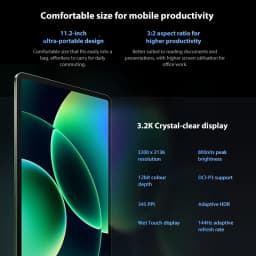 Global version Xiaomi Pad 8 Pro Snapdragon® 8s Elite chip, 11.2-inch 9200mAh battery, 3.2K clear display Xiaomi HyperOS 3