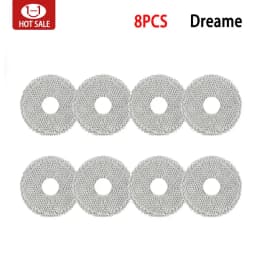 For Dreame L10s Ultra / L10S Pro Robot Vacuum Cleaner Accessories Vacuum Bags Mop Filter For Vacuum Cleaner Cleaning Brush