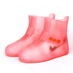 Thicken Shoe Protector Men Waterproof Shoe Covers Blue Overshoes Water Proof Boot Covers Galoshes Women Reusable Rain Shoe Cover
