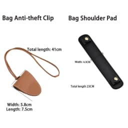 EverToner Multi-functional Fashionable Lanyards for Goyetot Bag Clip with Magnetic Anti-theft Clip Decompression Shoulder Pad