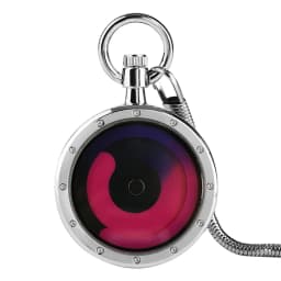 Vintage Creative Turntable Dial Quartz Pocket Watch Luxury Fashion Snake Fob Chain Pendant Clock Man Retro Pocket Timepiece Gift
