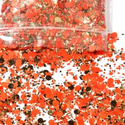 50g Holographic Mixed Hexagon Shape Chunky Irediscent Nail Art Glitter Flakes Laser Sparkly Sequins Slices Nail Art Decoration