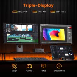PELADN Gaming Mini PC AMD Ryzen AI 9 HX 370 (12 Cores,up to 5.1Ghz), 32GB LPDDR5X 1TB PCIe 4.0 SSD Dual 2.5G LAN USB4 20Gbps Type-C/DP/HD Mini Desktop Computer WiFi7 4K/60Hz Triple-Display USB3.2/BT5.4 Mini Computers