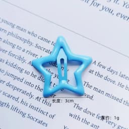 10pcs/set Cute Colorful Star Waterdrop Shape Hair Clips for Girls Children Lovely Hair Decorate Hairpins Kids Hair Accessories