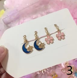 2 Pairs/Set 2 Pairs/Set New Arrivals Cute White Cats Butterfly Clip on Earrings for Kids Girls Earrings Jewelry No Pierced Child