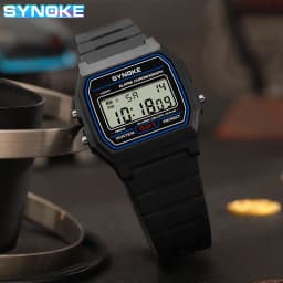 SYNOKE Student Digital Watch Unisex Sport Watch Multifunction Sports Waterproof Luminous LED Classic Watch For Men And Lady