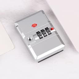 Metal Password Lock 3 Digit Combination Lock Travel Suitcase Luggage Chest Hardware Lock Coded Locker Gift Case Padlock