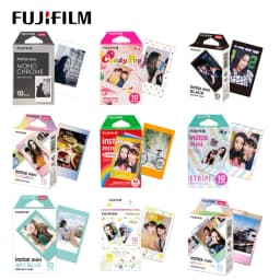 10/20 Sheets White Monochrome Rainbow Fujifilm Instax Mini Film Mini 12 Photo Paper For Instant Mini 11 9 7s 8 70 90 Evo Camera
