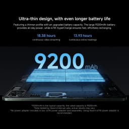 Global Version Xiaomi Pad 8 Pro 11.2" 3.2K 144Hz 3200×2136 Display Snapdragon 8 Elite Tablet 9200mAh Battery 67W HyperCharge