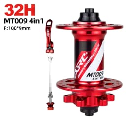 MT009 BOOST 4 IN 1 Front bike hubs MTB mountain bike hubs 28H 32H 36H 15x110 9 15x100 mm disc brake bicycle hub 28 32 36 holes
