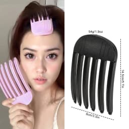 2PCS Hair Volume Clip for Fluffy Bangs, Easy High Crown Volume Comb for Women, Volumizing Hair Clips Instant No-Trace Hair Root